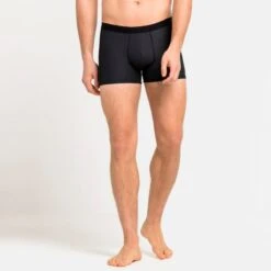 Odlo Active F-Dry Light Boxer Men - Black -Odlo odlo mens active f dry light eco boxer black 1 1328817