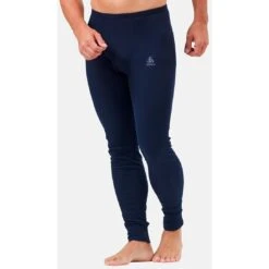 Odlo Active Warm Baselayer Bottoms Men - Dark Sapphire -Odlo odlo mens active warm eco baselayer pants dark sapphire 1 1328874