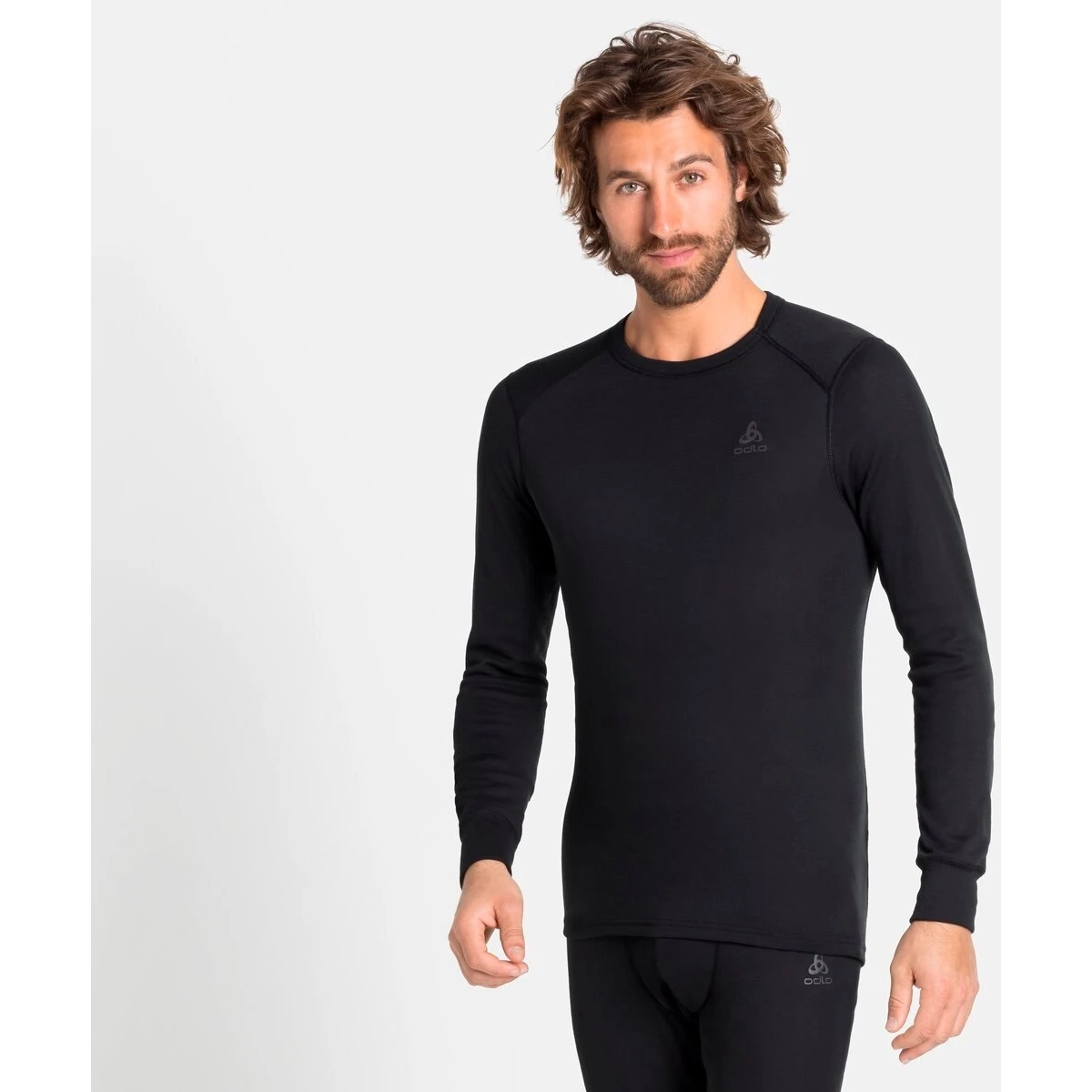 Odlo Active Warm Long-Sleeve Base Layer Top Men - Black 5 Odlo Active Warm Long-Sleeve Base Layer Top Men - Black - Image 3