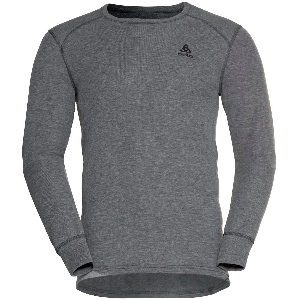 Odlo Active Warm Long-Sleeve Base Layer Top Men - Odlo Steel Grey Melange 3 Odlo Active Warm Long-Sleeve Base Layer Top Men - Odlo Steel Grey Melange