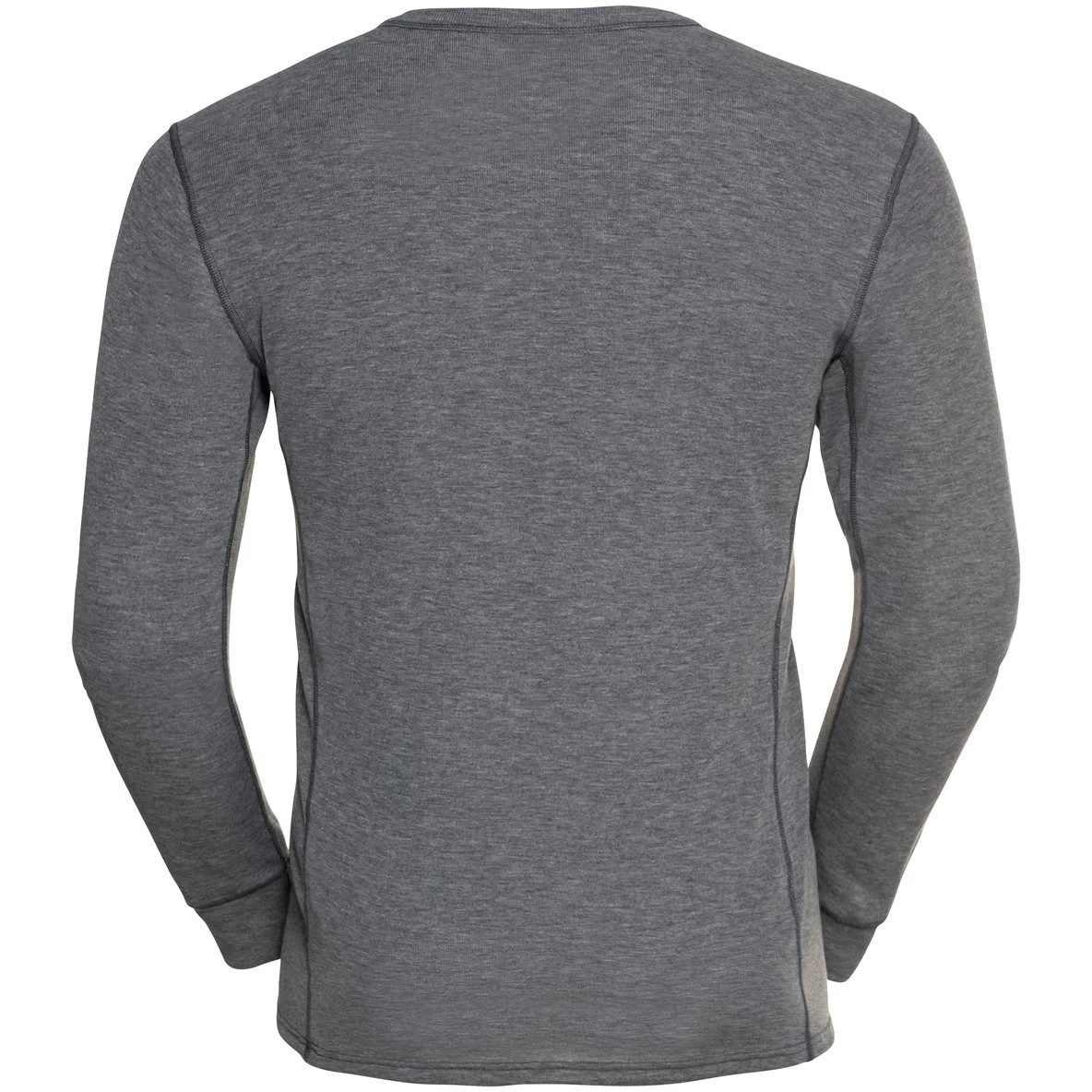 Odlo Active Warm Long-Sleeve Base Layer Top Men - Odlo Steel Grey Melange 4 Odlo Active Warm Long-Sleeve Base Layer Top Men - Odlo Steel Grey Melange - Image 2