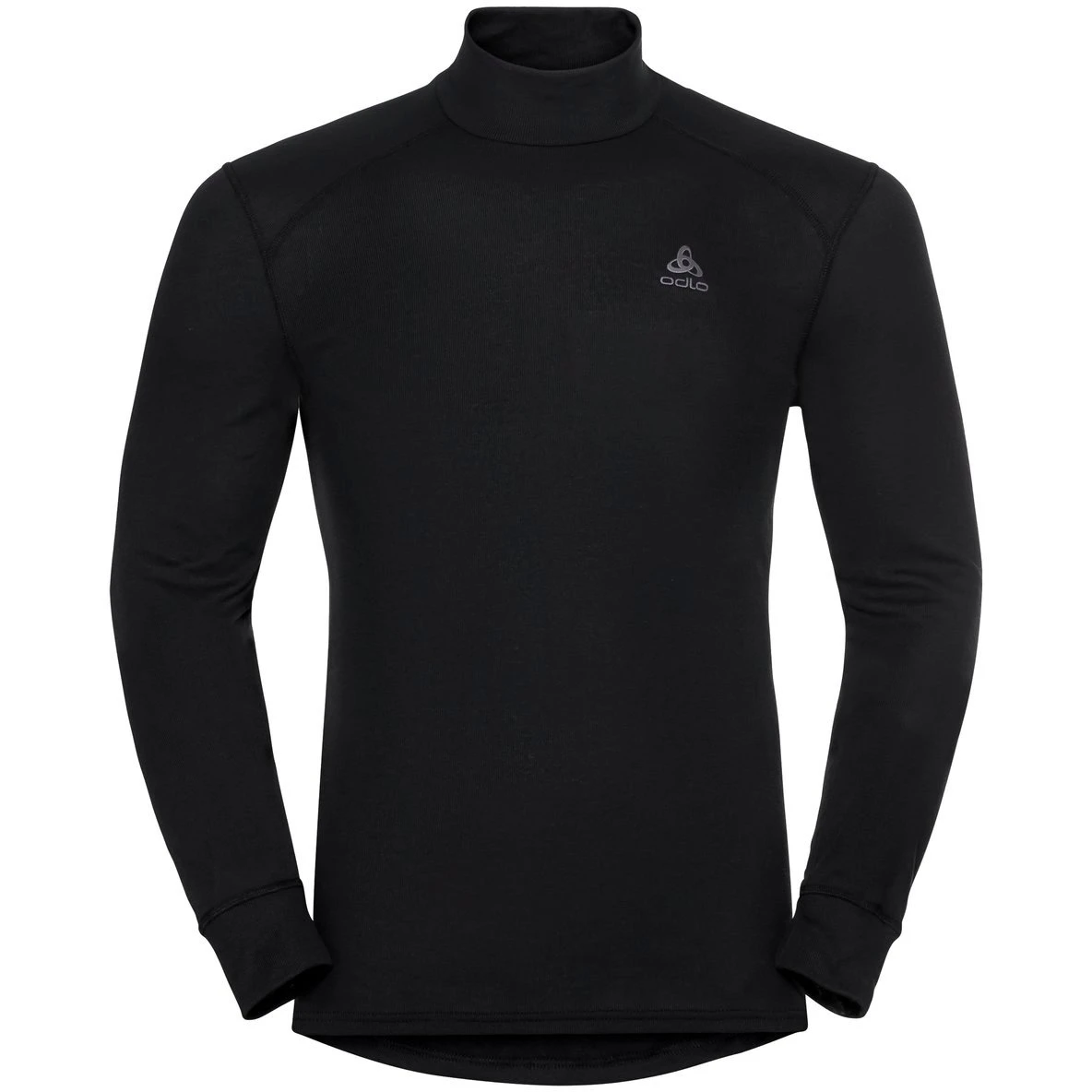Odlo Active Warm Turtleneck Long-Sleeve Base Layer Top Men - Black 3 Odlo Active Warm Turtleneck Long-Sleeve Base Layer Top Men - Black