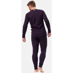 Odlo Active Warm Originals Stripe Long-Sleeve Base Layer Top Men - Dark Sapphire - Sundried Tomato 13 Odlo Active Warm Originals Stripe Long-Sleeve Base Layer Top Men - Dark Sapphire - Sundried Tomato -Odlo odlo mens active warm originals eco stripe long sleeve dark sapphire sundried tomato 4 1328897