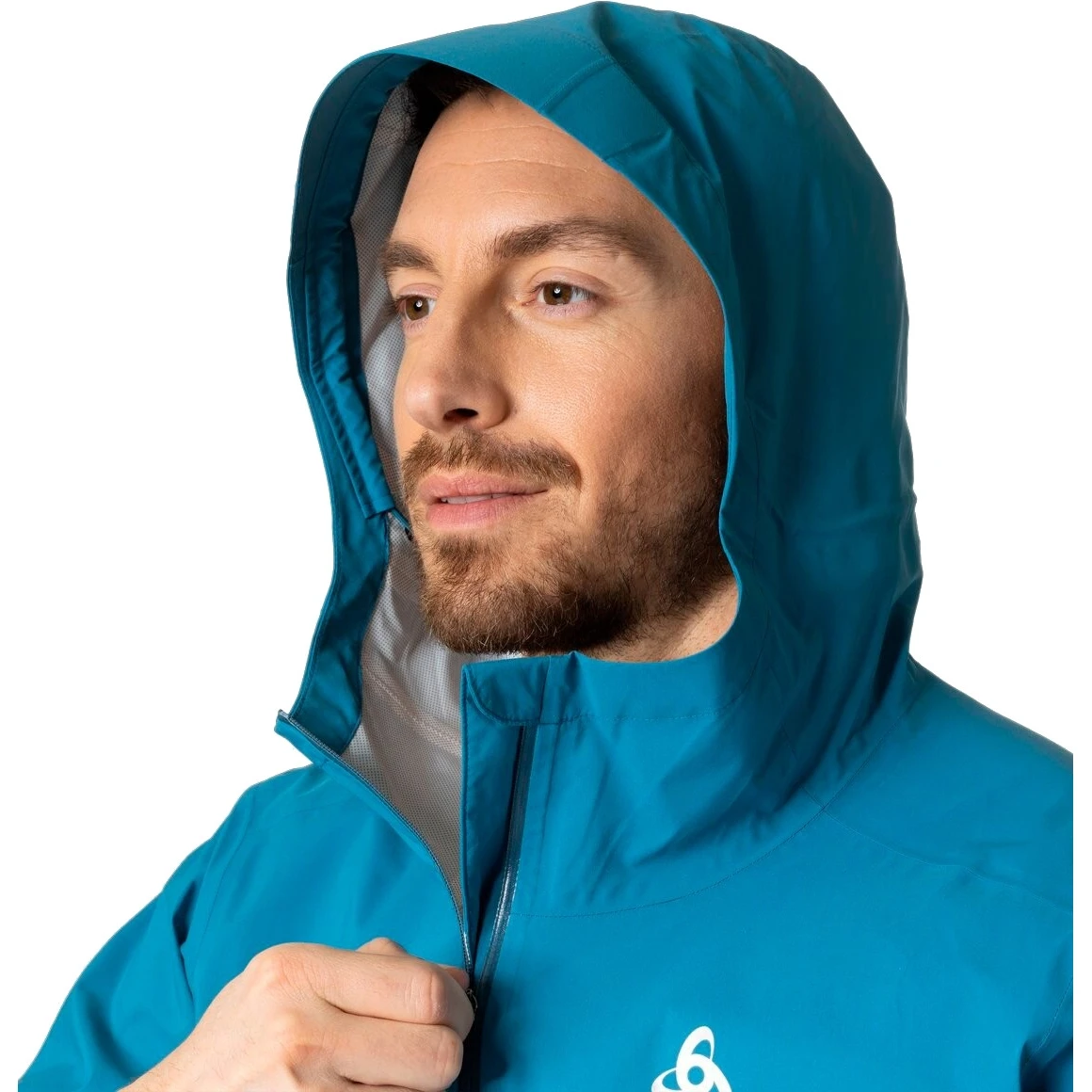 Odlo Aegis 2.5L Waterproof Hardshell Jacket Men - Saxony Blue 7 Odlo Aegis 2.5L Waterproof Hardshell Jacket Men - Saxony Blue - Image 5