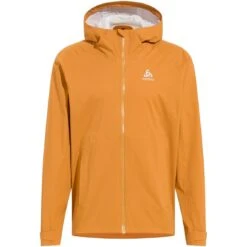 Odlo Aegis 2.5L Waterproof Hardshell Jacket Men - Honey Ginger