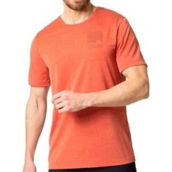 Odlo Ascent 365 Linear T-Shirt Men - Ketchup Melange 11 Odlo Ascent 365 Linear T-Shirt Men - Ketchup Melange -Odlo odlo mens ascent 365 linear t shirt ketchup melange 1408935