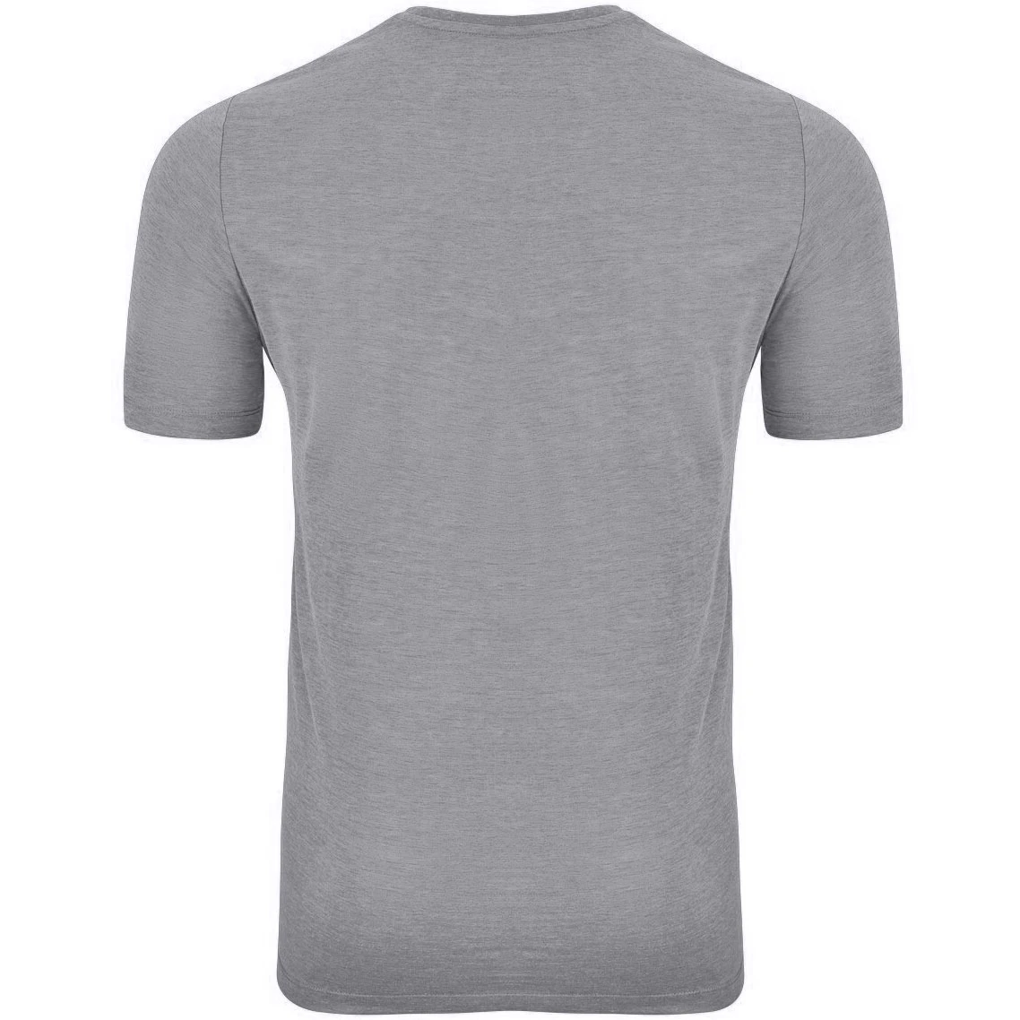 Odlo Ascent 365 Linear T-Shirt Men - Grey Melange 4 Odlo Ascent 365 Linear T-Shirt Men - Grey Melange - Image 2