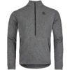Odlo Ascent 365 Half Zip Mid Layer Pullover Men - Black Melange 1 Odlo Ascent 365 Half Zip Mid Layer Pullover Men - Black Melange -Odlo odlo mens ascent 365 mid layer half zip black melange 1 1449523