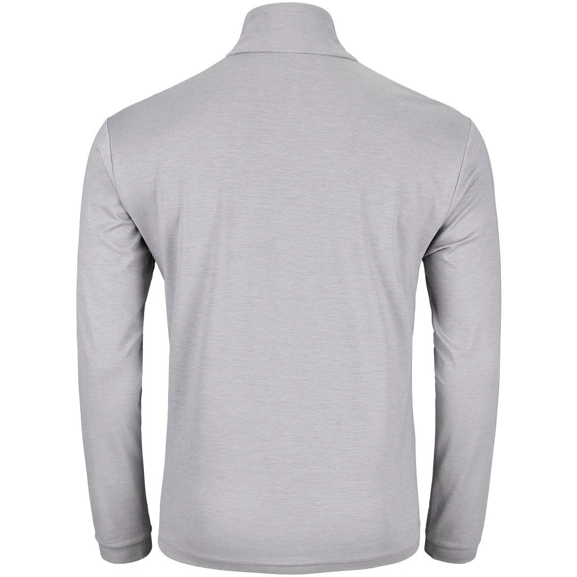 Odlo Ascent 365 Half Zip Mid Layer Pullover Men - Grey Melange 4 Odlo Ascent 365 Half Zip Mid Layer Pullover Men - Grey Melange - Image 2