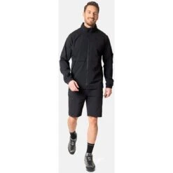 Odlo Ascent 365 Windshell Jacket Men - Black -Odlo odlo mens ascent 365 windshell jacket black 6 1407451