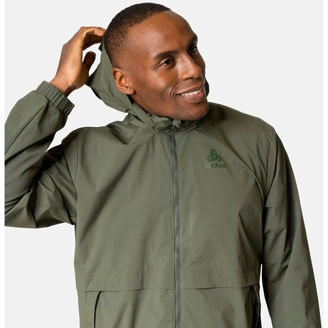 Odlo Ascent 365 Windshell Jacket Men - Deep Depths 4 Odlo Ascent 365 Windshell Jacket Men - Deep Depths - Image 2