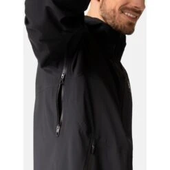 Odlo Ascent 3L Waterproof Hardshell Jacket Men - Black 18 Odlo Ascent 3L Waterproof Hardshell Jacket Men - Black -Odlo odlo mens ascent 3l waterproof hardshell jacket black 3 1407394