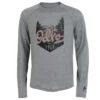 Odlo Ascent Performance Wool 130 Hand Drawn Logo Long-Sleeve T-Shirt Men - Grey Melange