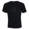 Odlo Ascent Performance Wool 130 Trees T-Shirt Men - Black Melange