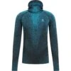 Odlo Blackcomb Long-Sleeve Base Layer Top With Face Mask Men - Saxony Blue