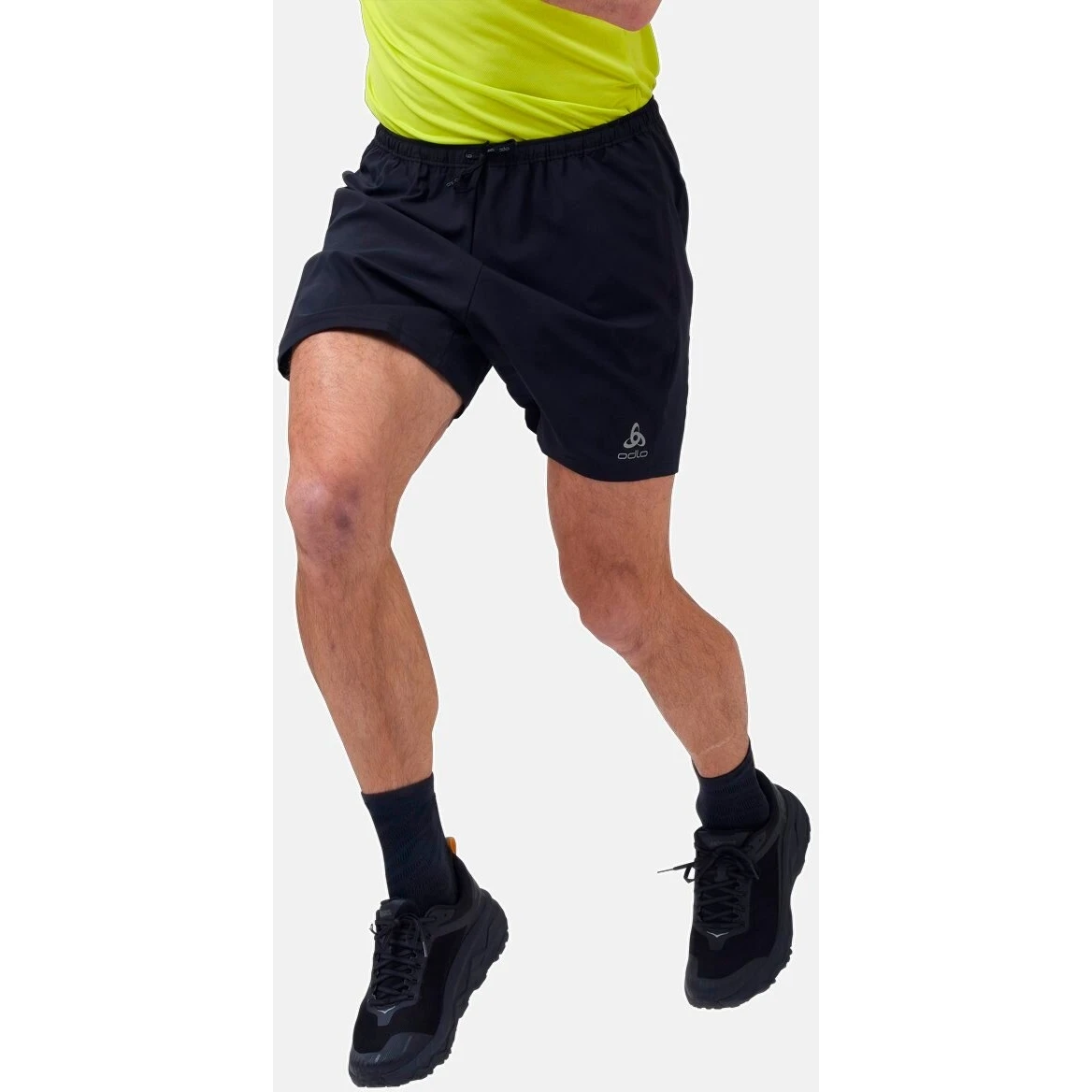 Odlo Essential 6 Inch Running Shorts Men - Black 5 Odlo Essential 6 Inch Running Shorts Men - Black - Image 3