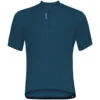 Odlo Essentials Half Zip Jersey Men - Blue Wing Teal