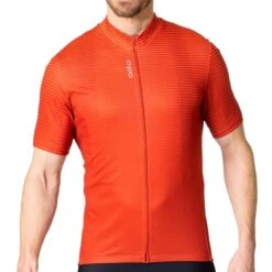Odlo Essentials Jersey Men - Firelight - Ketchup 13 Odlo Essentials Jersey Men - Firelight - Ketchup -Odlo odlo mens essential jersey firelight ketchup 1409012