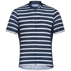 Odlo Essentials Print Jersey Men - Dark Sapphire - White