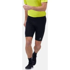Odlo Essentials Tight Shorts Men - Black -Odlo odlo mens essential tight shorts black 3 1219320