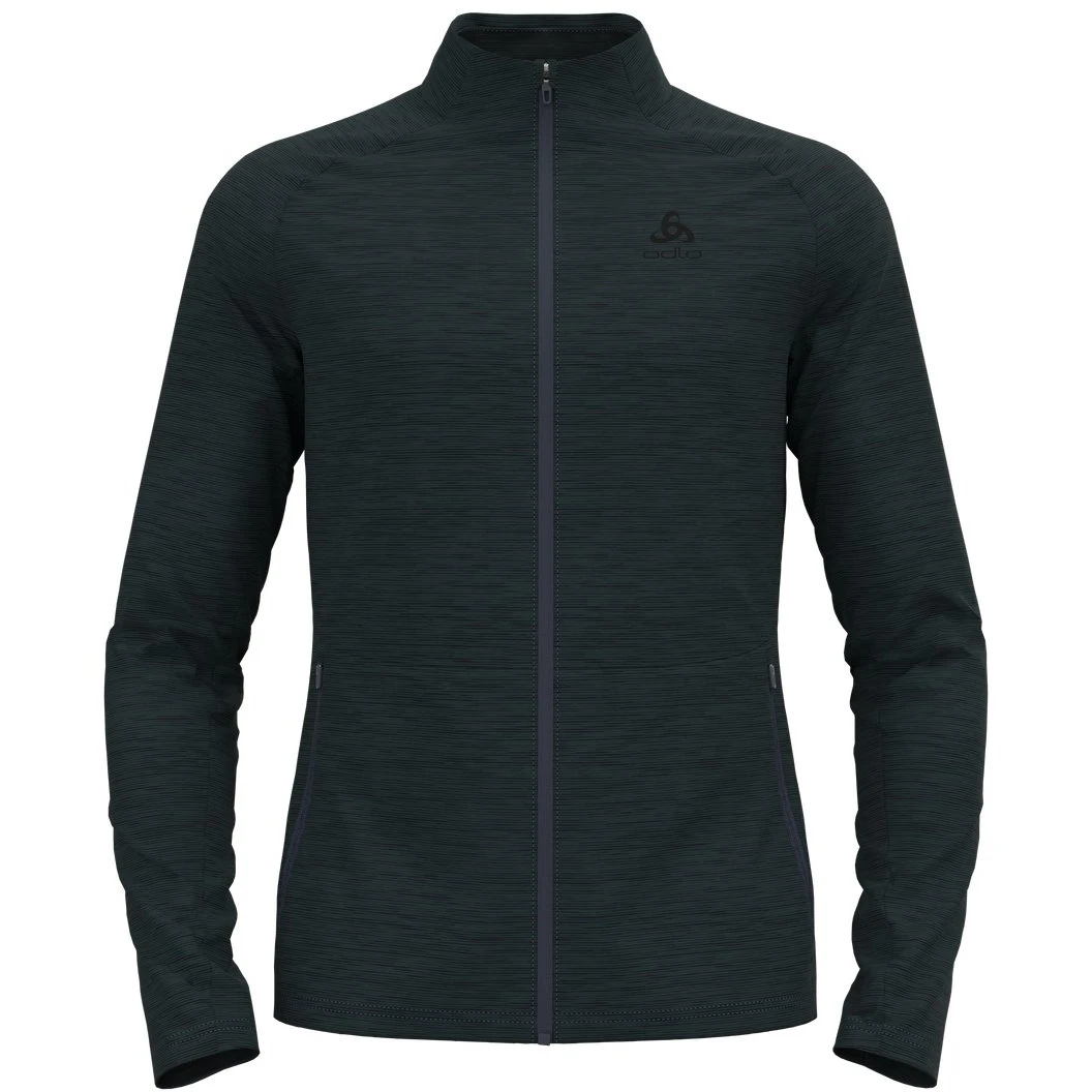 Odlo Essentials Ceramiwarm Fleece Jacket Men - India Ink Melange 3 Odlo Essentials Ceramiwarm Fleece Jacket Men - India Ink Melange