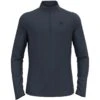 Odlo Essentials Ceramiwarm Half-Zip Mid Layer Men - India Ink Melange