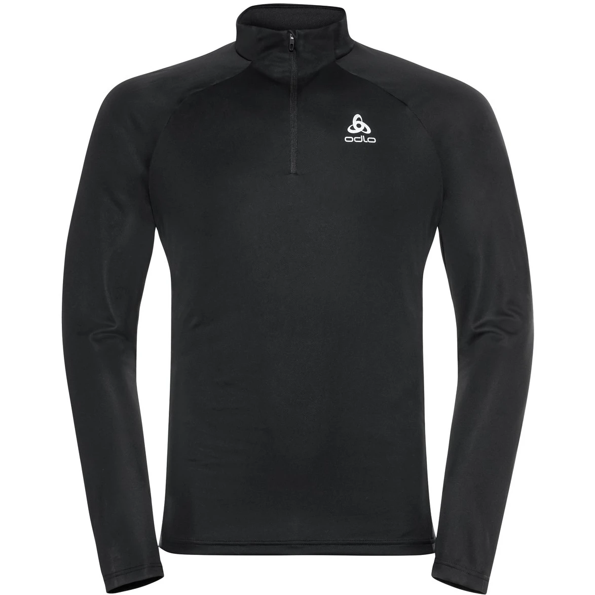 Odlo Essentials Half-Zip Running Mid Layer Men - Black 3 Odlo Essentials Half-Zip Running Mid Layer Men - Black
