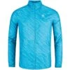 Odlo Essentials Light Print Running Jacket Men - Saxony Blue -Odlo odlo mens essentials light print running jacket saxony blue 1 1451702
