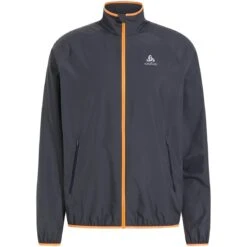 Odlo Essentials Light Running Jacket Men - India Ink -Odlo odlo mens essentials light running jacket india ink 3 1557000
