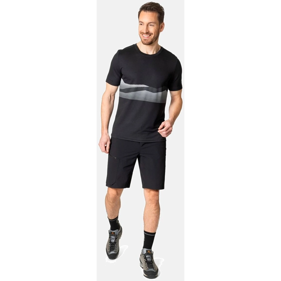 Odlo F-Dry Ridgeline T-Shirt Men - Black 8 Odlo F-Dry Ridgeline T-Shirt Men - Black - Image 6