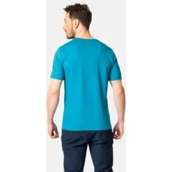 Odlo F-Dry Ridgeline T-Shirt Men - Saxony Blue -Odlo odlo mens f dry ridgeline t shirt saxony blue 2 1409033