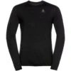 Odlo Natural 100% Merino Warm Long-Sleeve Base Layer Top Men - Black - Black 1 Odlo Natural 100% Merino Warm Long-Sleeve Base Layer Top Men - Black - Black -Odlo odlo mens natural 100 merino warm long sleeve base layer top black black 1 1329238