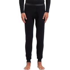 Odlo Natural Merino 200 Base Layer Bottoms Men - Black
