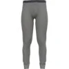 Odlo Natural Merino 200 Base Layer Bottoms Men - Odlo Steel Grey Melange