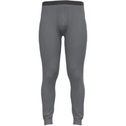 Odlo Natural Merino 260 Base Layer Bottoms Men - Odlo Steel Grey Melange