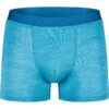 Odlo Natural Performance Wool 130 Boxers Men - Saxony Blue Melange