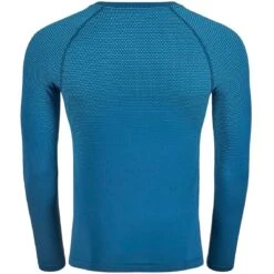 Odlo Performance Light Long-Sleeve Base Layer Top Men - Blue Wing Teal - Saxony Blue 10 Odlo Performance Light Long-Sleeve Base Layer Top Men - Blue Wing Teal - Saxony Blue -Odlo odlo mens performance light eco long sleeve t shirt blue wing teal saxony blue 2 1453649
