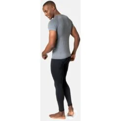 Odlo Performance Light Base Layer T-Shirt Men - Grey Melange -Odlo odlo mens performance light eco short sleeve t shirt grey melange 4 1409504