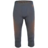 Odlo Performance Warm 3/4 Base Layer Bottoms Men - India Ink -Odlo odlo mens performance warm eco base layer 3 4 pants india ink 1567658