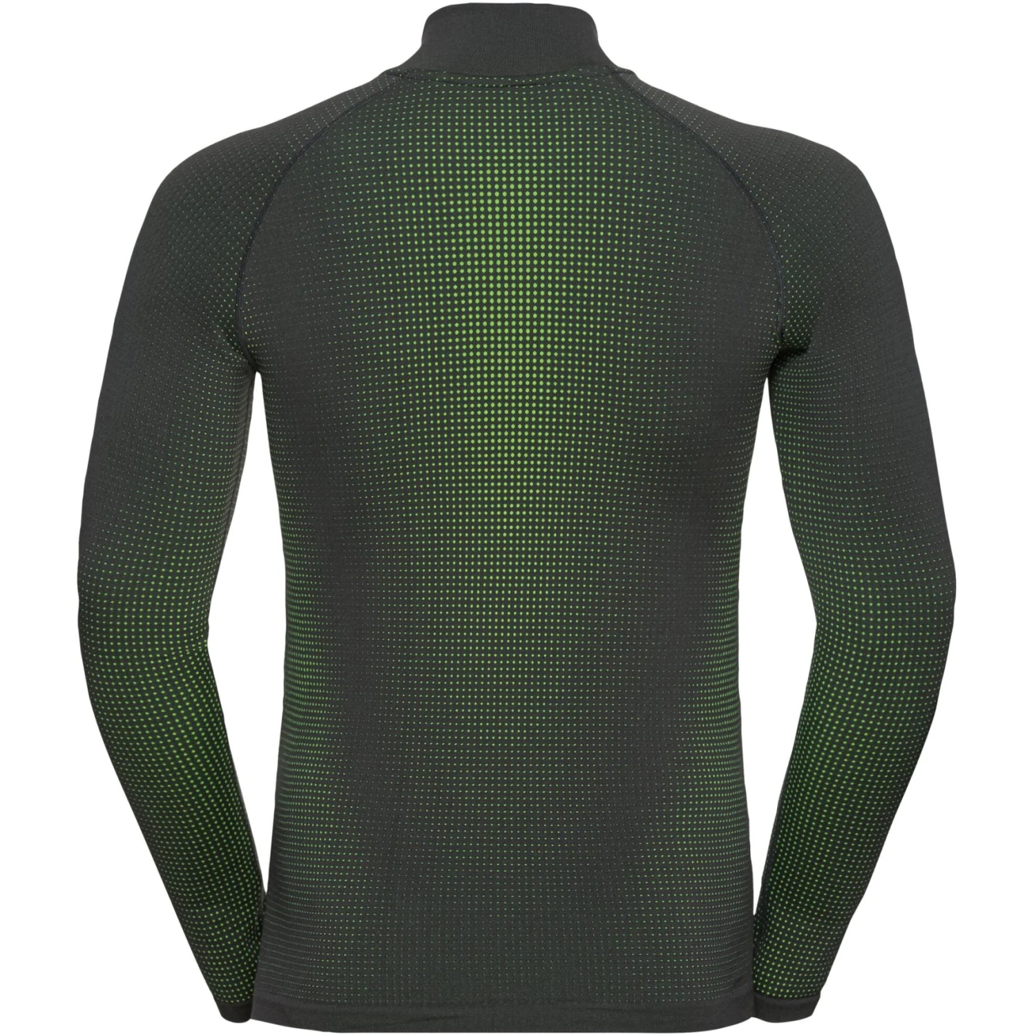 Odlo Performance Warm Half Zip Turtleneck Long-Sleeve Base Layer Top Men - Odlo Graphite Grey - Lounge Lizard 4 Odlo Performance Warm Half Zip Turtleneck Long-Sleeve Base Layer Top Men - Odlo Graphite Grey - Lounge Lizard - Image 2