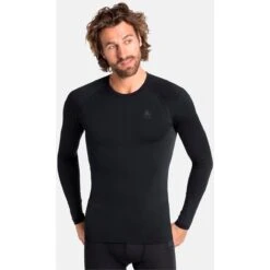 Odlo Performance Warm Long-Sleeve Base Layer Top Men - Black - New Odlo Graphite Grey 8 Odlo Performance Warm Long-Sleeve Base Layer Top Men - Black - New Odlo Graphite Grey -Odlo odlo mens performance warm eco long sleeve base layer top black new odlo graphite grey 1 1329310