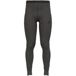 Odlo Performance Wool 150 Base Layer Bottoms Men - Dark Grey Melange