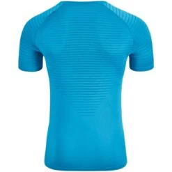 Odlo Performance X-Light Base Layer T-Shirt Men - Saxony Blue -Odlo odlo mens performance x light eco short sleeve base layer saxony blue 2 1453703