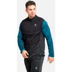 Odlo Men's Run Easy S-Thermic Vest - Black 8 Odlo Men's Run Easy S-Thermic Vest - Black -Odlo odlo mens run easy s thermic vest black 1 1329419