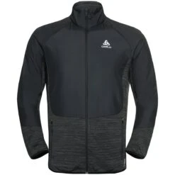Odlo Run Easy Warm Hybrid Jacket Men - Black