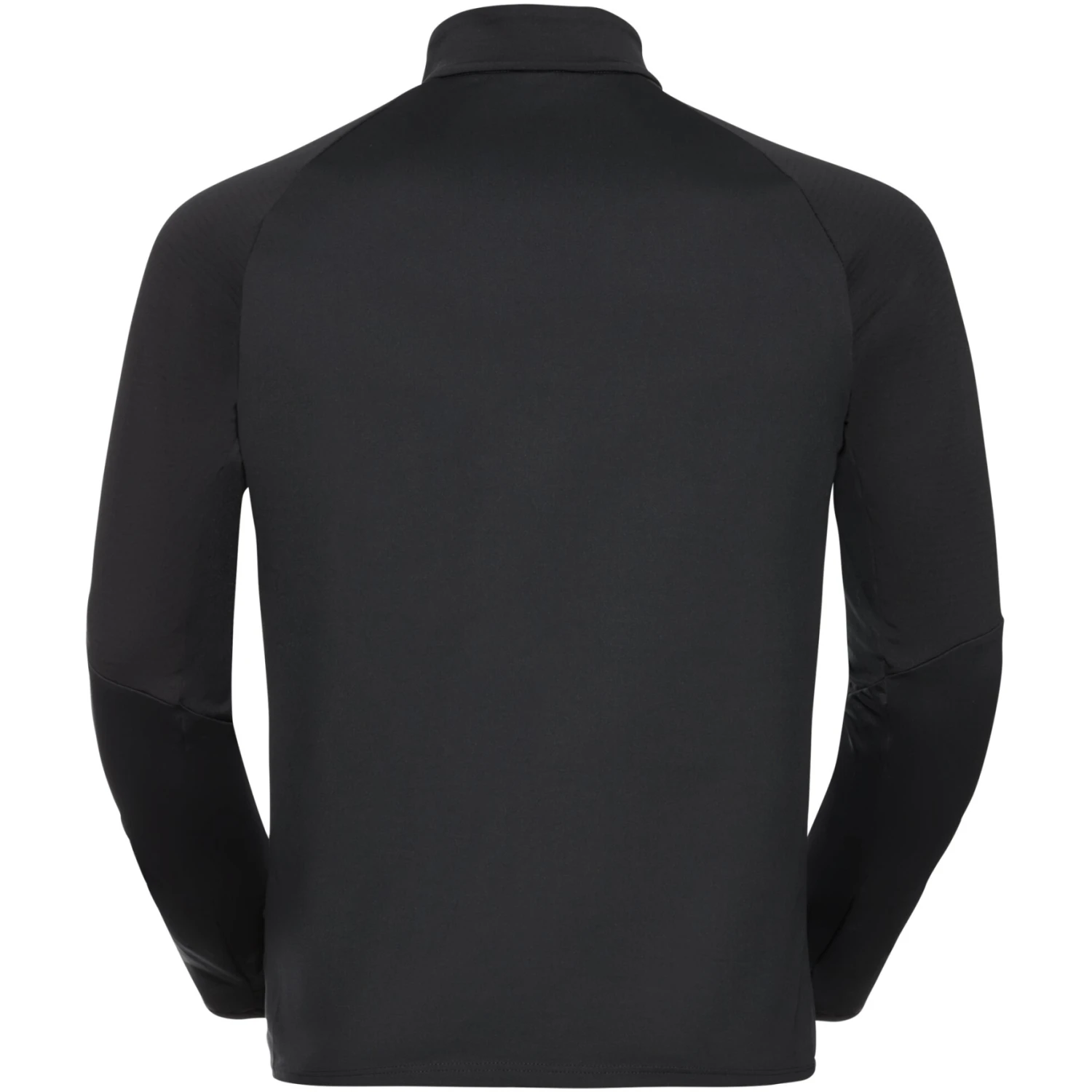 Odlo Men's Sesvenna SL Mid Layer Half Zip - Black 4 Odlo Men's Sesvenna SL Mid Layer Half Zip - Black - Image 2
