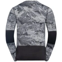 Odlo Whistler Long-Sleeve Base Layer Top Men - Black -Odlo odlo mens whistler eco men long sleeve base layer black 4 1504388