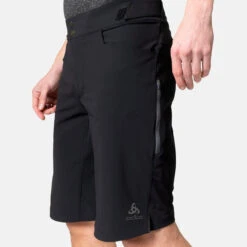 Odlo X-Alp Explorer MTB Overshorts Men - Black -Odlo odlo mens x alp explorer mtb overshorts black 5 1453751