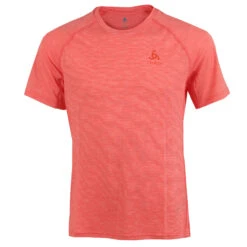 Odlo X-Alp Performance Wool 115 Trail Running T-Shirt Men - Cayenne - Firelight Melange