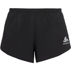 Odlo Zeroweight 3 Inch Split Running Shorts Men - Black